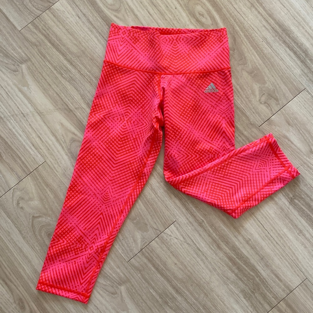 Adidas Patterned Crops